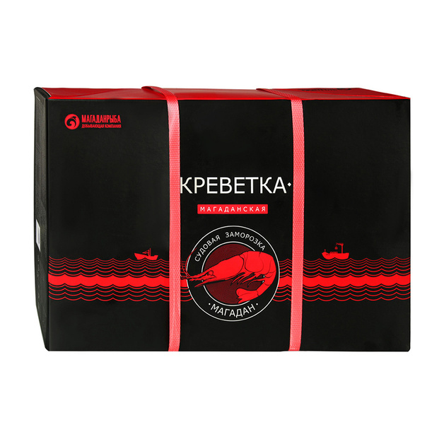 Креветка Магаданрыба Варено-Мороженая 60/80 5кг