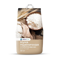 Мука Пшеничная Smart Chef Высший Сорт 10кг