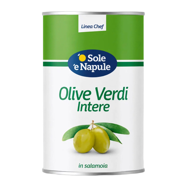 Оливки O Sole E Napule с Косточкой 4100г ж/б