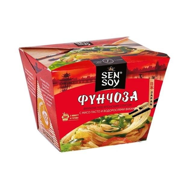 Фунчоза под Японским Соусом Сэн Сой 125 г