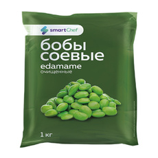 Бобы Соевые Эдамамэ Smart Chef Замороженные 1кг