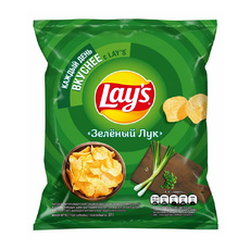 Чипсы Lays Зеленый Лук 37г