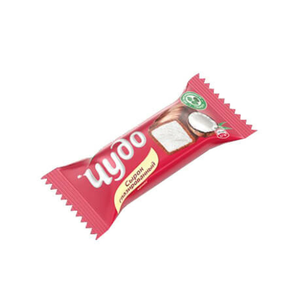 Сырок глазированный «Чудо» кокос 23% ВБД Россия - 40 г