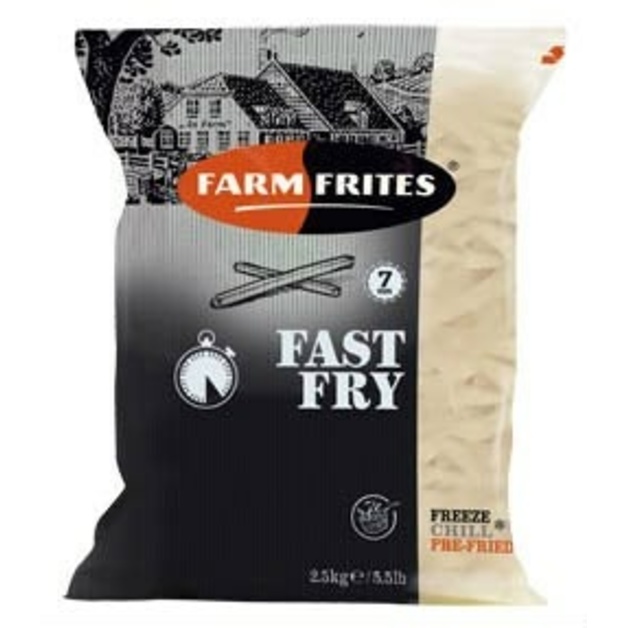 Картофель фри 7 мм Fast Fry «Farm Frites» - 2,5 кг