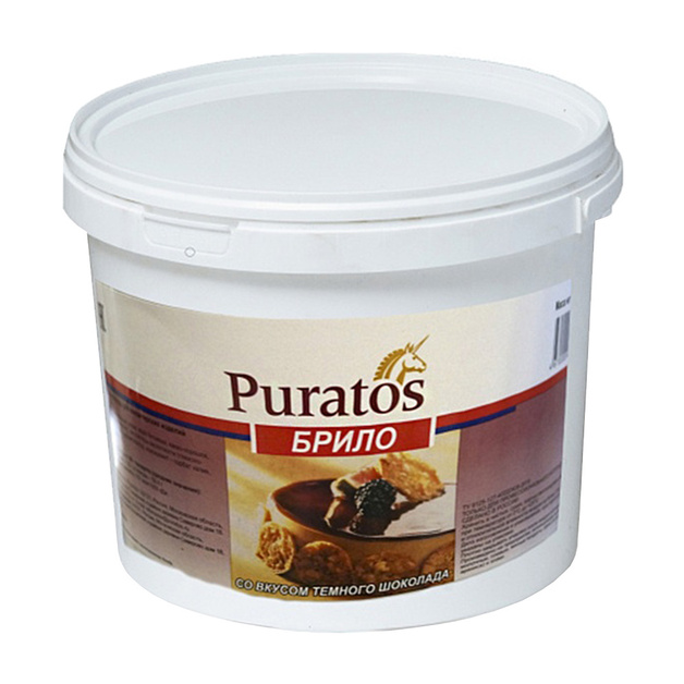 Глазурь Брило Темный Шоколад Пуратос 6кг
