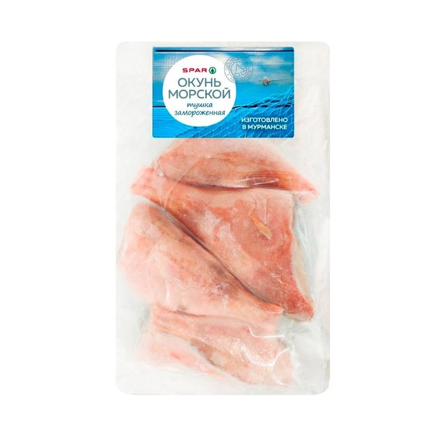 Окунь Морской SPAR Тушка Замороженный 600г