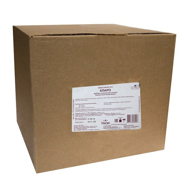 Смесь для Приготовления Геля Кларо Нейтральный 5кг