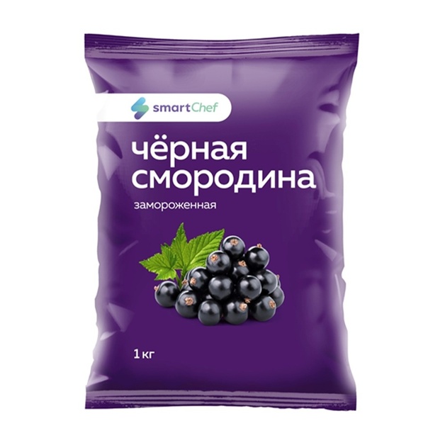 Смородина Черная Smart Chef Замороженная 1кг