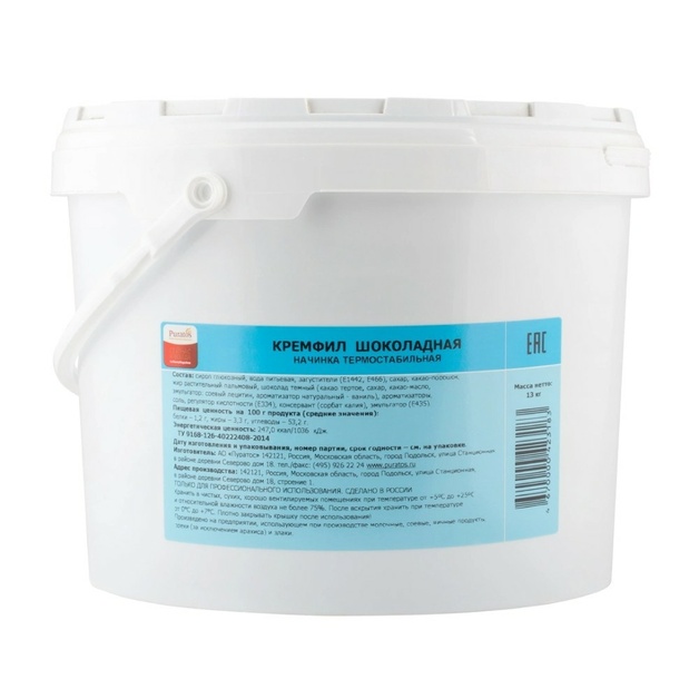 Начинка Кремфил Шоколадная Пуратос 13кг