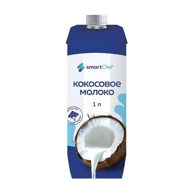 Молоко Кокосовое Smart Chef Вьетнам 17-19% 1л