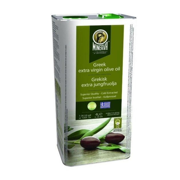 Масло Оливковое Minerva Extra Virgin 4л ж/б