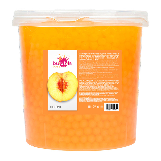 Джус Бабл Bubble Boss со Вкусом Персика 1,1кг