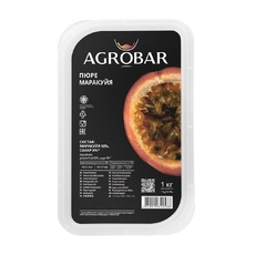 Пюре Agrobar Маракуйя без Семечек Замороженное 1кг