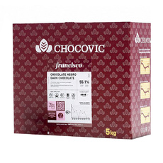 Шоколад Темный Chocovic Francisco Barry Callebaut 55,1% 5кг