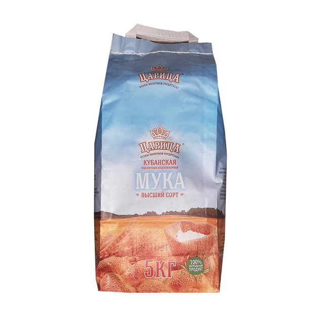 Мука Пшеничная Царица Кубанская Высший Сорт 5кг