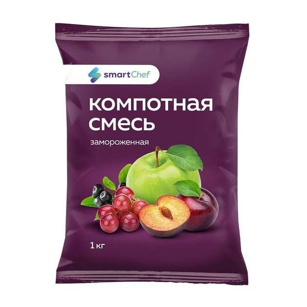 Смесь Компотная Smart Chef Замороженная 1кг