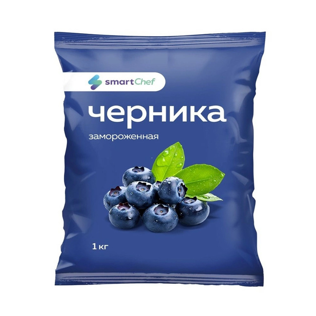 Черника Smart Chef Замороженная 1кг