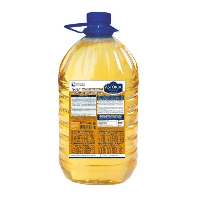 Жир Жидкий Astoria для Фритюра 4,3кг