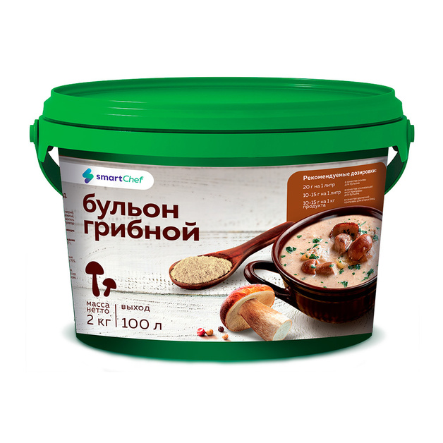 Бульон Smart Chef Грибной 2кг