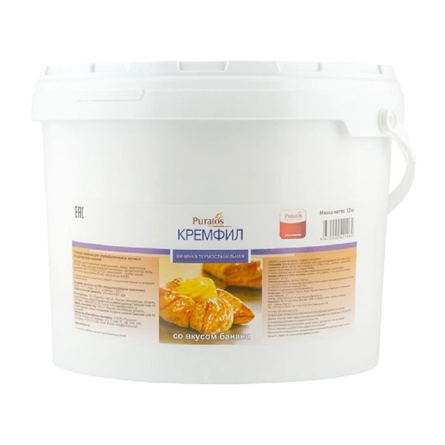 Начинка Кремфил со Вкусом Банана Пуратос 13кг