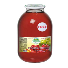 Нектар яблочно-вишневый осветленный ГОСТ «Широкий Карамыш» - 3 л