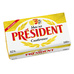 Масло кисло-сливочное несолёное 82,5% «President» - 180 г