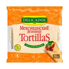 Лепешки Delicados Мексиканские Оригинальные 400г