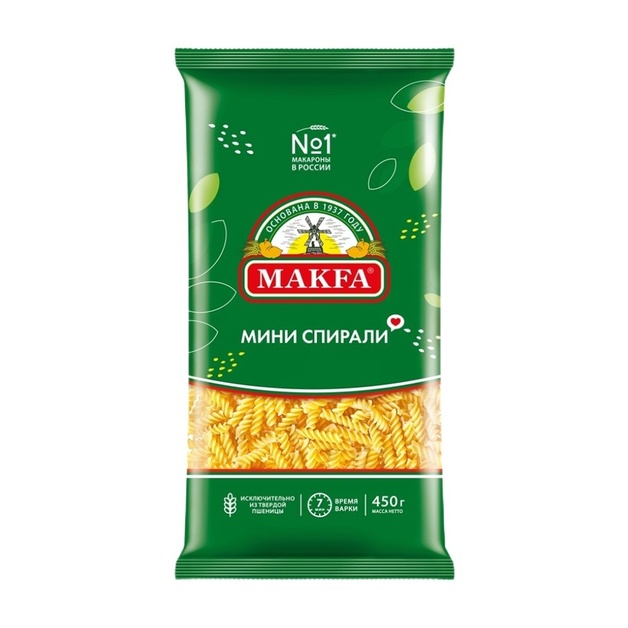 Макаронные Изделия Макfа Мини Спираль 450г