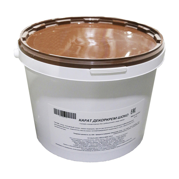 Глазурь Карат Декоркрем Шоко Пуратос 12кг