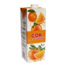 Сок Широкий Карамыш Апельсиновый 1л