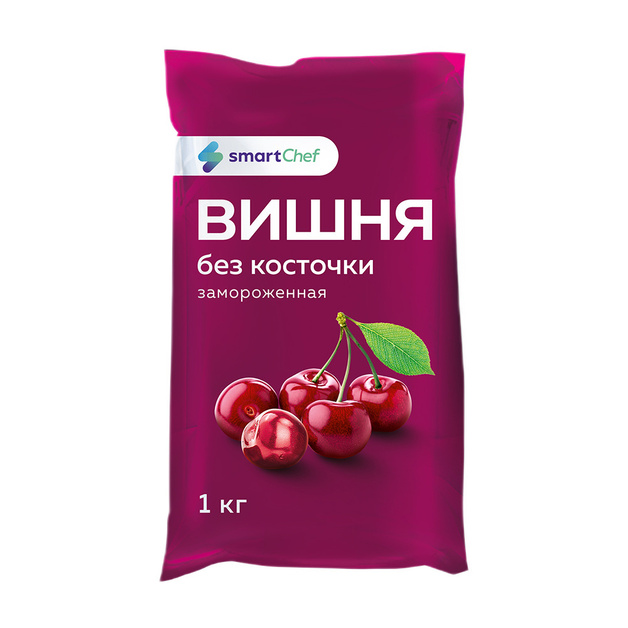 Вишня без Косточки Smart Chef Замороженная 1кг