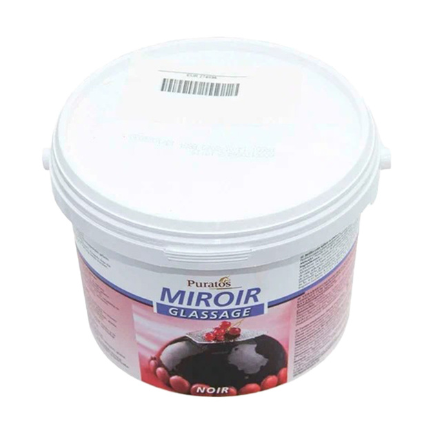 Глазурь Мируар Глассаж Нуар Пуратос 5кг