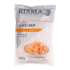 Креветки Risma Очищенные Бланшированные с Веной 200/300 1кг