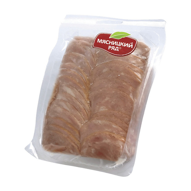 Ветчина Мясницкий Ряд Нарезка Замороженная 500г в/у