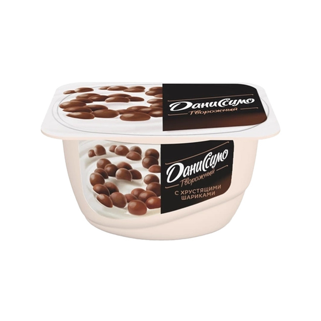 Творожок с хрустящими шариками «Даниссимо» - 130 г