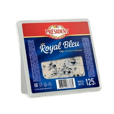 Сыр President Royal Bleu с Голубой Плесенью 55% 125г