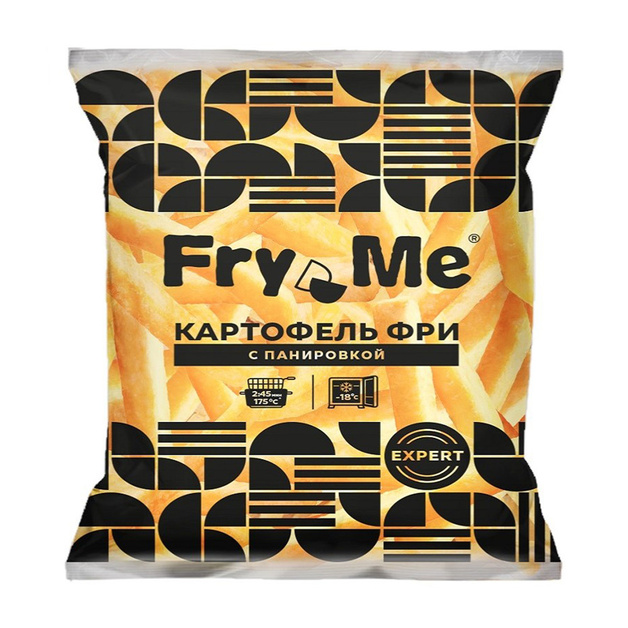 Картофель Фри Fry Me Expert с Панировкой 18мм 2,5кг