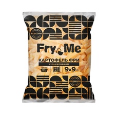 Картофель фри 9 мм в панировке Premium «Fry Me» - 2,5 кг