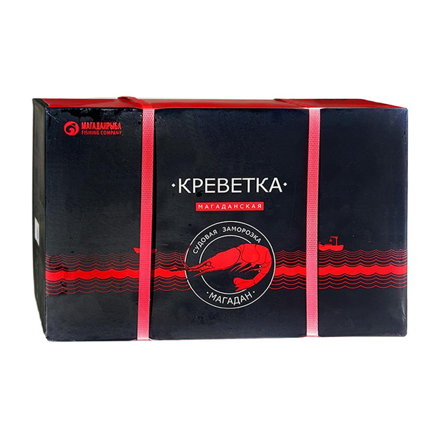 Креветки Магаданрыба Варено-Мороженые 80/100 5кг