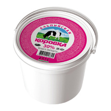 Продукт Сметанный Альпийская Коровка с ЗМЖ 30% 5кг