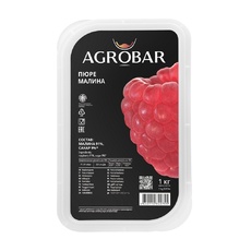 Пюре Agrobar Малина Замороженное 1кг