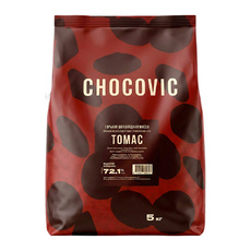 Горький Шоколад Chocovic Томас 72,1% 5кг