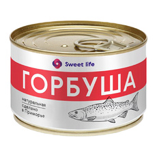 Горбуша Натуральная 250г Sweet Life