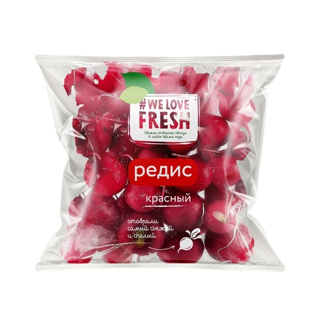 Редис We Love Fresh Красный 500г