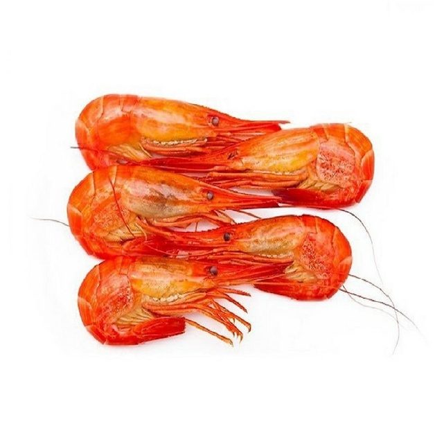 Креветки Чилим Травяные Варено-Мороженые 45/55 500г