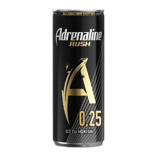 Энергетический Напиток Adrenaline Rush 0,25л ж/б