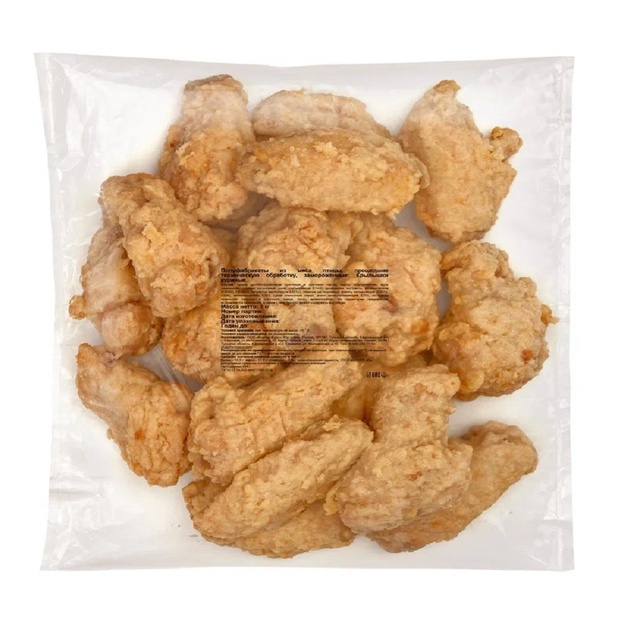 Крылышки Куриные Петелинка Замороженные 1кг