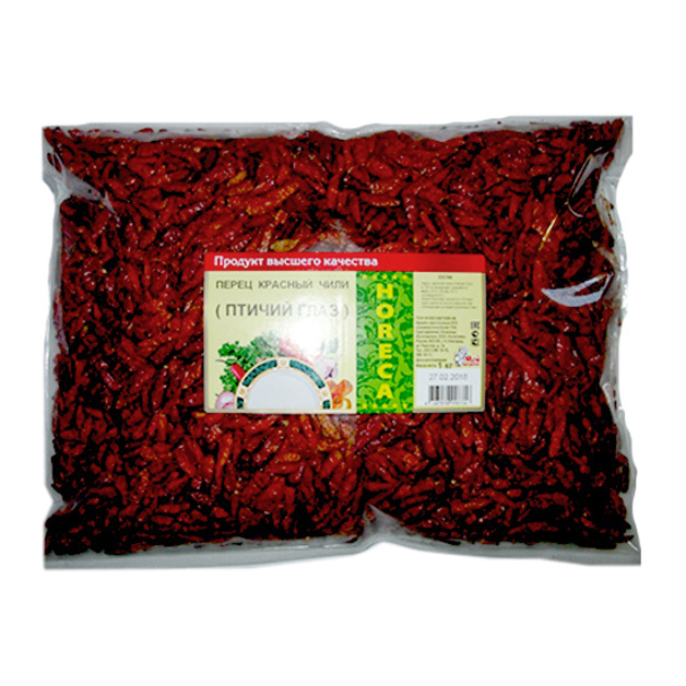 Перец красный чили (птичий глаз) 1 кг