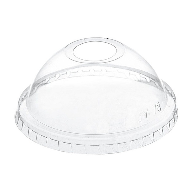 Крышка для Стакана Pet Сфера с Отверстием D 95 100шт/уп