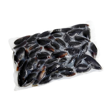 Мидии в Целой Раковине Варено-Мороженые 40/60 Корея 1кг